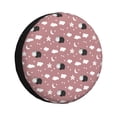thumbnail image 1 of Susaid Cute Calf Print Tire Covers,Waterproof Anti-UV Snow Sun Rain Tire Covers for RV,Truck, SUV, Trailer, Camper-14 inch, 1 of 6