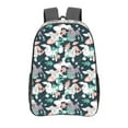thumbnail image 1 of Susaid Cute Poodle Dog Print Clear Backpack See Through Transparent Plastic Clear Bookbags for School, College, Stadium,Work, 1 of 7