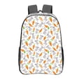 thumbnail image 1 of Susaid Cute Rabbit Print Clear Backpack See Through Transparent Plastic Clear Bookbags for School, College, Stadium,Work, 1 of 7