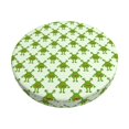 thumbnail image 1 of Susaid Cute green monster Print Elastic Bar Stool Cover Personalized Washable Stool Cover for Barbershop Home Bar Kitchen-14 inch, 1 of 7