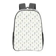 thumbnail image 1 of Susaid Dancing Dogs Print Clear Backpack See Through Transparent Plastic Clear Bookbags for School, College, Stadium,Work, 1 of 7