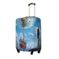 thumbnail image 1 of Susaid Dandelion Hot Air Balloon Print Elastic Washable Suitcase Cover with Hidden Zipper, Fits 18-32 Inch Luggage for Protection During Travel-Large, 1 of 7