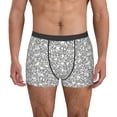 thumbnail image 1 of Susaid Dice Cubes Print Men's Mesh Boxer Briefs Cooling Breathable Sports Underwear Wide Waistband Boxer Briefs W/Fly-XX-Large, 1 of 5