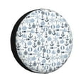 thumbnail image 1 of Susaid Dock Rudder Print Water Proof Spare Tire Cover Wheel Tire Dust-proof Cover Fit Trailer, RV, SUV and Many Vehicle-15 inch, 1 of 6