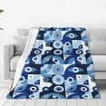 thumbnail image 1 of Susaid Evil Eye Print Microfiber Cleaning Cloth, Multi-Functional Cleaning Towels, Highly Absorbent Cleaning Rags,Cleaning Cloths for Car Kitchen Home-50"x40", 1 of 7