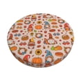 thumbnail image 1 of Susaid Fall Thanksgiving Print Elastic Bar Stool Cover Personalized Washable Stool Cover for Barbershop Home Bar Kitchen-12 inch, 1 of 7