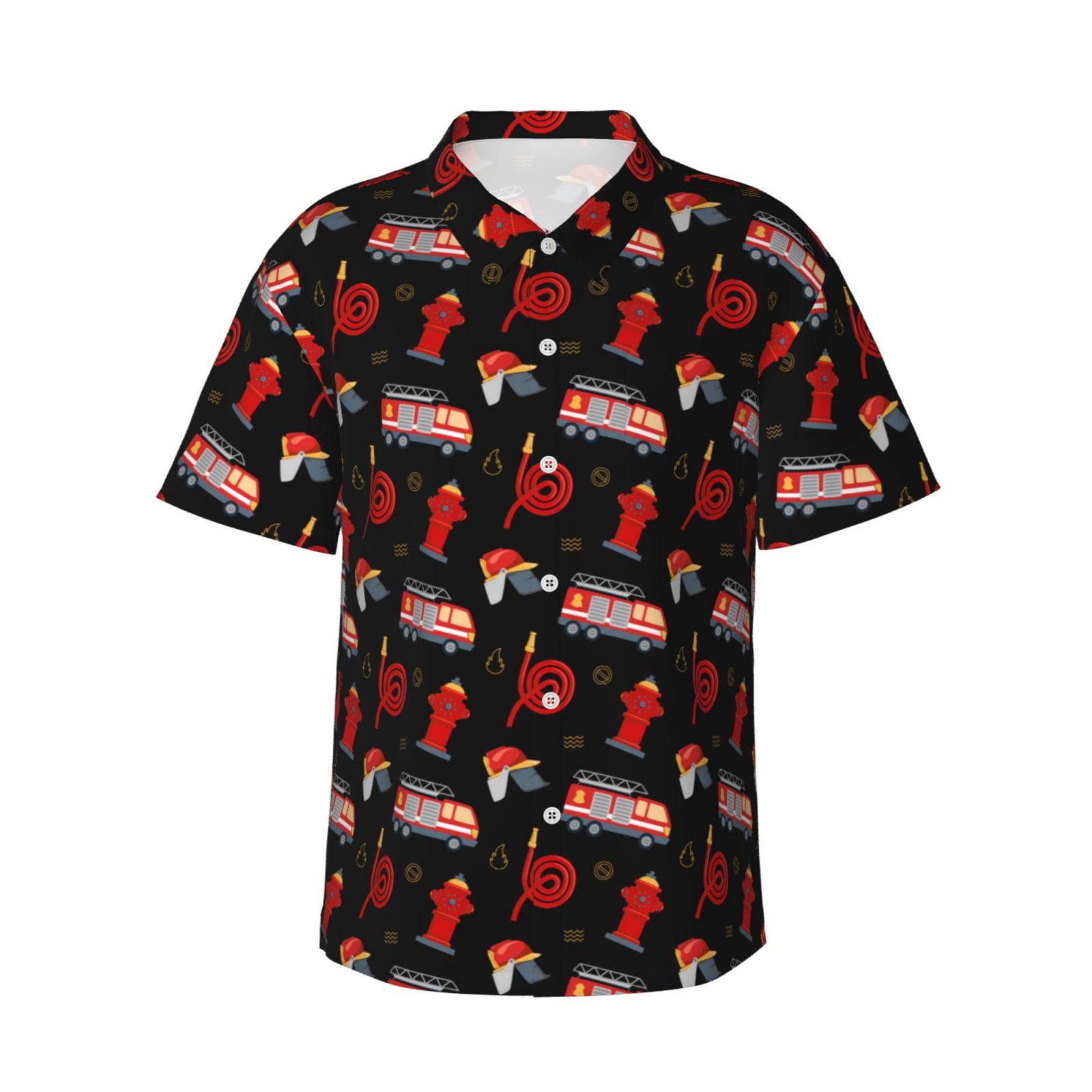 Puppies Dog Print Hawaiian Shirt For Men,Beach Summer Shirts,Casual...