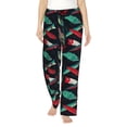 thumbnail image 1 of Susaid Fishing Lure Print Women Relaxing Pajama Pants Comfy Pj Bottoms Soft Printed Lounge Pant with Pockets, Home Pants-XX-Large, 1 of 6