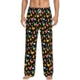 thumbnail image 1 of Susaid Flowe Rooster Print Mens Pajama Pants Set Sleep & Lounge Pants, PJ Bottoms with Pockets and Button Fly-XX-Large, 1 of 6
