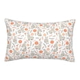 thumbnail image 1 of Susaid Flower Rabbit Print Pillowcases Multiple Size, Pillow Cover Super Soft Envelope Closure Standard Pillow Case-20"x30", 1 of 1