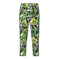 thumbnail image 1 of Susaid Football Doodle Print Soft Teen Sleep Pants, Long Pajama Bottoms with Two Pockets and Elastic Waist, Designed for Ages 5-16-Small, 1 of 6