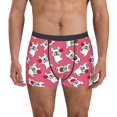 thumbnail image 1 of Susaid French Bulldog Print Men's Mesh Boxer Briefs Cooling Breathable Sports Underwear Wide Waistband Boxer Briefs W/Fly-Small, 1 of 5