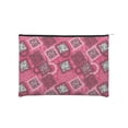 thumbnail image 1 of Susaid Geometry Print Makeup Mini Bags for Women Multi Color Cosmetics Bag Travel Toiletry Bag Pencil Pouch Blank Makeup Bags with Zipper, 1 of 7