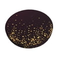 thumbnail image 1 of Susaid Gold stars luxury sparkling Print Elastic Bar Stool Cover Personalized Washable Stool Cover for Barbershop Home Bar Kitchen-14 inch, 1 of 7