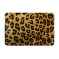 thumbnail image 1 of Susaid Golden Leopard Glitter Print Doormat,Porch Decor,Housewarming Decor Gift Doormat,Funny Flannel Floor Mat,Funny Doormat 24x16 Inch, 1 of 7