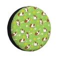 thumbnail image 1 of Susaid Guinea Pigs Print Tire Covers,Waterproof Anti-UV Snow Sun Rain Tire Covers for RV,Truck, SUV, Trailer, Camper-17 inch, 1 of 6