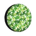 thumbnail image 1 of Susaid Happy St. Patrick's Day Print Tire Covers,Waterproof Anti-UV Snow Sun Rain Tire Covers for RV,Truck, SUV, Trailer, Camper-15 inch, 1 of 6