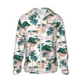 thumbnail image 1 of Susaid Hawaii Palms for Lightweight Sun Protection Hoodie for Outdoor Activities, Quick-Dry Breathable with Adjustable Hood-Medium, 1 of 7