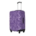 thumbnail image 1 of Susaid Lavender Flowers Print Elastic Washable Suitcase Cover with Hidden Zipper, Fits 18-32 Inch Luggage for Protection During Travel-Large, 1 of 7