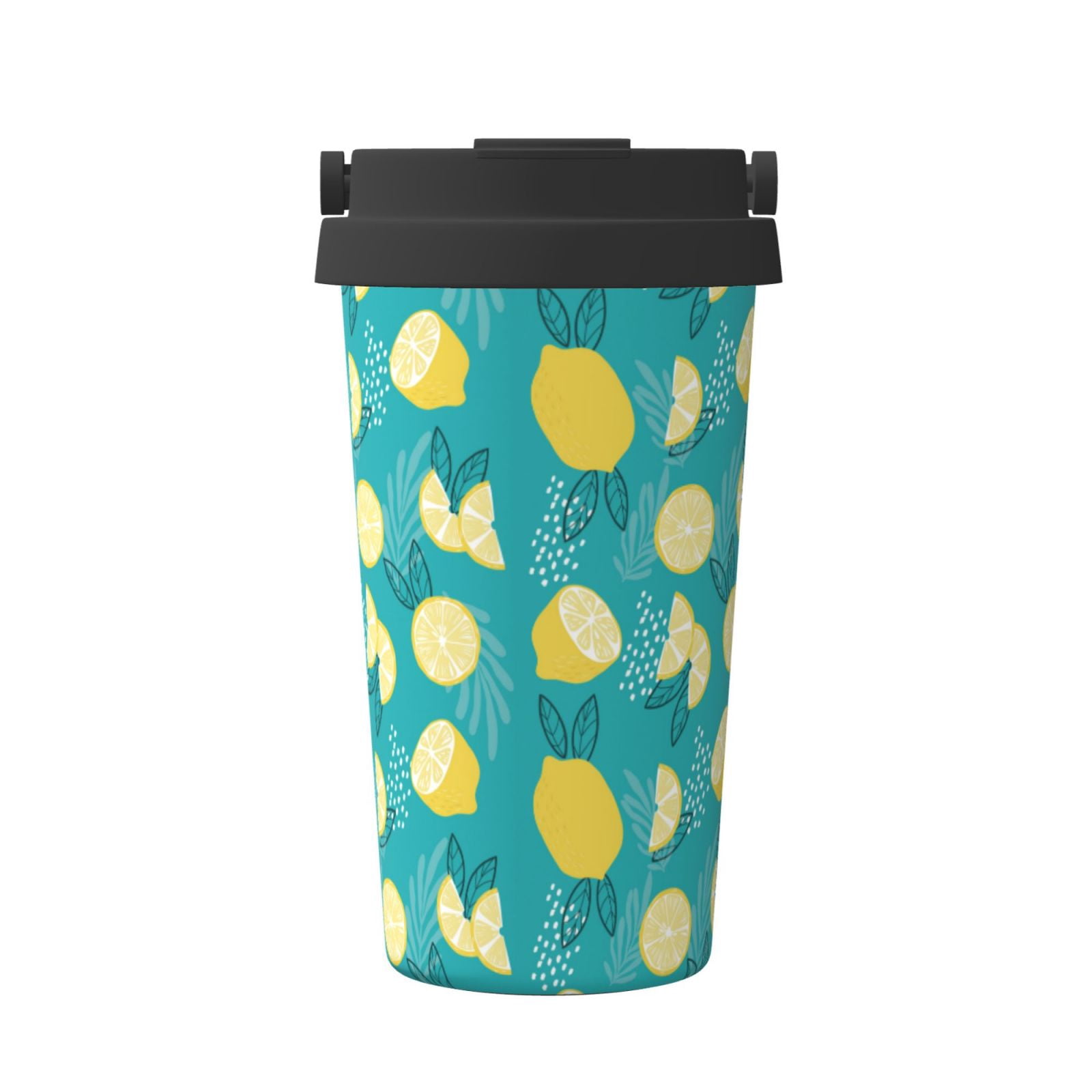 Susaid Lemon Blue Print Coffee Travel