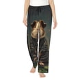 thumbnail image 1 of Susaid Lotus Leaf Starry Sky Guinea Pig Print Women Relaxing Pajama Pants Comfy Pj Bottoms Soft Printed Lounge Pant with Pockets, Home Pants-Large, 1 of 6