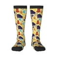 thumbnail image 1 of Susaid Musical Instruments Print Thermal Winter Socks for Men and Women, Warm Crew Hiking Socks, for Boots and Outdoor Activities, 1 of 6