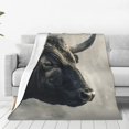 thumbnail image 1 of Susaid Mystical Bull in Fog Print Microfiber Cleaning Cloth, Multi-Functional Cleaning Towels, Highly Absorbent Cleaning Rags,Cleaning Cloths for Car Kitchen Home-50"x40", 1 of 7