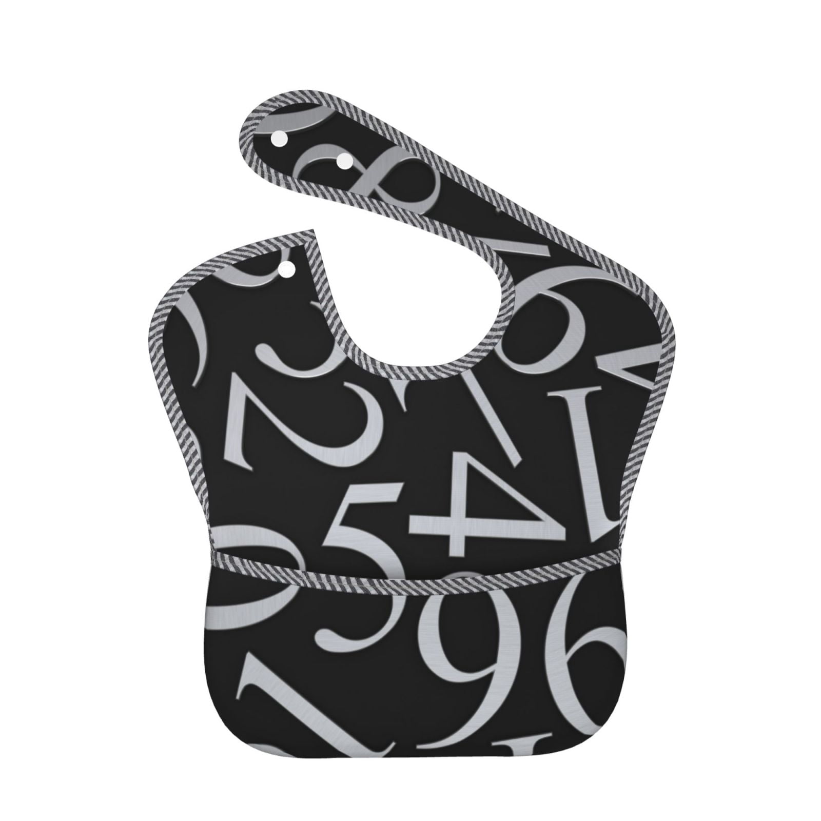 Susaid Numbers Print Bibs for Babies
