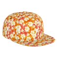 thumbnail image 1 of Susaid Orchids Flowers Print Baseball Cap Hip Hop Style Flat Visor Adjustable Outdoor Cap Unisex Adjustable Breathable, 1 of 7