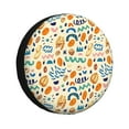 thumbnail image 1 of Susaid Peanuts 8 Print Tire Covers,Waterproof Anti-UV Snow Sun Rain Tire Covers for RV,Truck, SUV, Trailer, Camper-15 inch, 1 of 6
