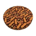 thumbnail image 1 of Susaid Peanuts2 Print Elastic Bar Stool Cover Personalized Washable Stool Cover for Barbershop Home Bar Kitchen-14 inch, 1 of 7