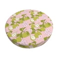 thumbnail image 1 of Susaid Pears And Flower Print Elastic Bar Stool Cover Personalized Washable Stool Cover for Barbershop Home Bar Kitchen-12 inch, 1 of 7