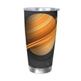 thumbnail image 1 of Susaid Solar System Paper Art Print 20oz Car Cup,Insulated Coffee Cup Fully Spill Proof Travel Coffee Mug, Stainless Steel Tumbler for Work Home Outdoor Car-Without Straw, 1 of 8