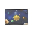 thumbnail image 1 of Susaid Solar System Print Makeup Mini Bags for Women Multi Color Cosmetics Bag Travel Toiletry Bag Pencil Pouch Blank Makeup Bags with Zipper, 1 of 7