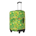 thumbnail image 1 of Susaid St. Patrick's day Elastic Print Elastic Washable Suitcase Cover with Hidden Zipper, Fits 18-32 Inch Luggage for Protection During Travel-Large, 1 of 7