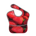 thumbnail image 1 of Susaid Strawberry Red Print Bibs for Babies Toddlers Adjustable Waterproof Free Soft Durable Bibs for eating with Large Pocket Food Catcher, 1 of 8