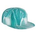 thumbnail image 1 of Susaid Teal Turquoise 1 Print Baseball Cap Hip Hop Style Flat Visor Adjustable Outdoor Cap Unisex Adjustable Breathable, 1 of 1