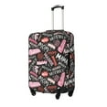 thumbnail image 1 of Susaid Various Languages Mother Print Elastic Washable Suitcase Cover with Hidden Zipper, Fits 18-32 Inch Luggage for Protection During Travel-Large, 1 of 7