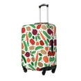 thumbnail image 1 of Susaid Vegetables Print Elastic Washable Suitcase Cover with Hidden Zipper, Fits 18-32 Inch Luggage for Protection During Travel-Medium, 1 of 7