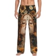 thumbnail image 1 of Susaid Whimsical Flower Crown Maiden Print Mens Pajama Pants Set Sleep & Lounge Pants, PJ Bottoms with Pockets and Button Fly-XX-Large, 1 of 6
