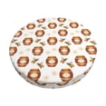 thumbnail image 1 of Susaid Wooden Barrels With Honey Print Elastic Bar Stool Cover Personalized Washable Stool Cover for Barbershop Home Bar Kitchen-12 inch, 1 of 7