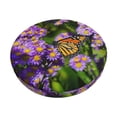 thumbnail image 1 of Susaid butterflies and Gardens Print Elastic Bar Stool Cover Personalized Washable Stool Cover for Barbershop Home Bar Kitchen-14 inch, 1 of 7