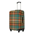thumbnail image 1 of Susaid colorful plaid Print Elastic Washable Suitcase Cover with Hidden Zipper, Fits 18-32 Inch Luggage for Protection During Travel-Large, 1 of 7