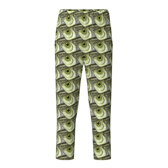 Susaid pelecus cultratus Print Teen Pajama Pants, Soft Long Sleep Bottoms with Elastic Waist and 2 Pockets, for Ages 5-16-Medium