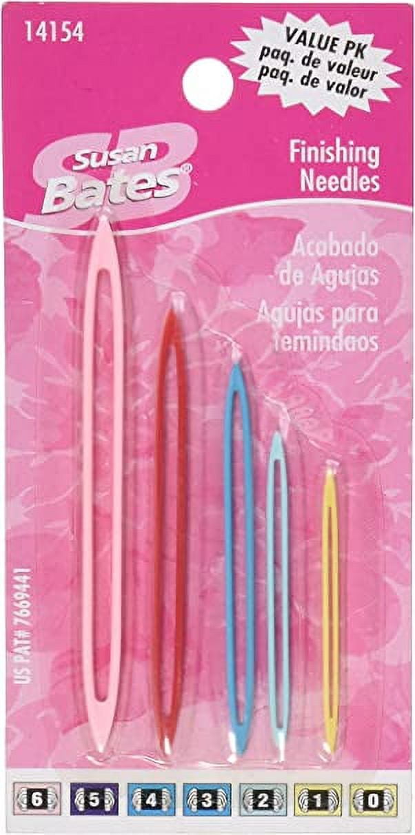 Susan Bates 14099 Knit-Chek for Knitting Needle, Pink, 3 by 5-1/2-Inch