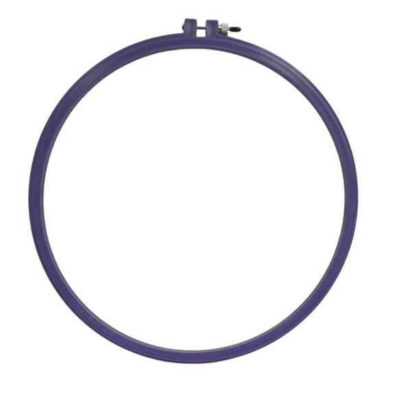 Susan Bates Purple Hoop-La Embroidery Hoop 10 Inch.