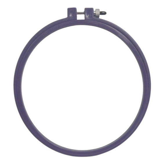 Susan Bates Purple Hoop-La Embroidery Hoop 7 Inch