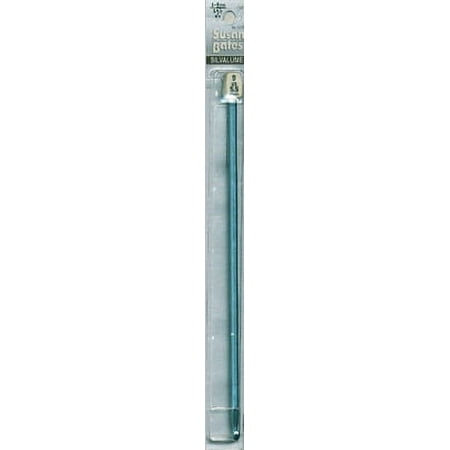 Susan Bates Silvalume Aluminum Afghan Crochet Hook 10"-Size I9/5.5mm