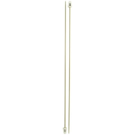 Susan Bates Silvalume Single Point Knitting Needles 10"-Size 0/2mm