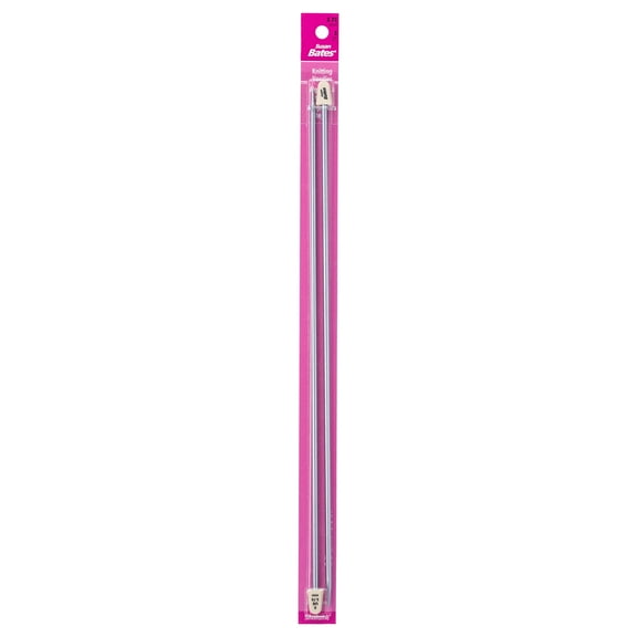 Susan Bates Silvalume Single Point Knitting Needles 14"-Size 5/3.75mm